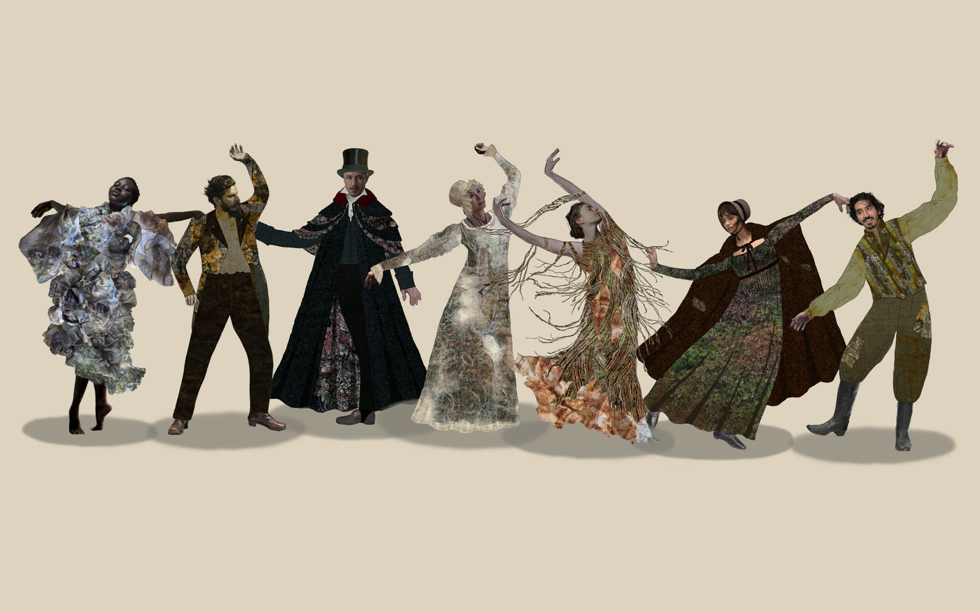Jamaica Inn character line-up.