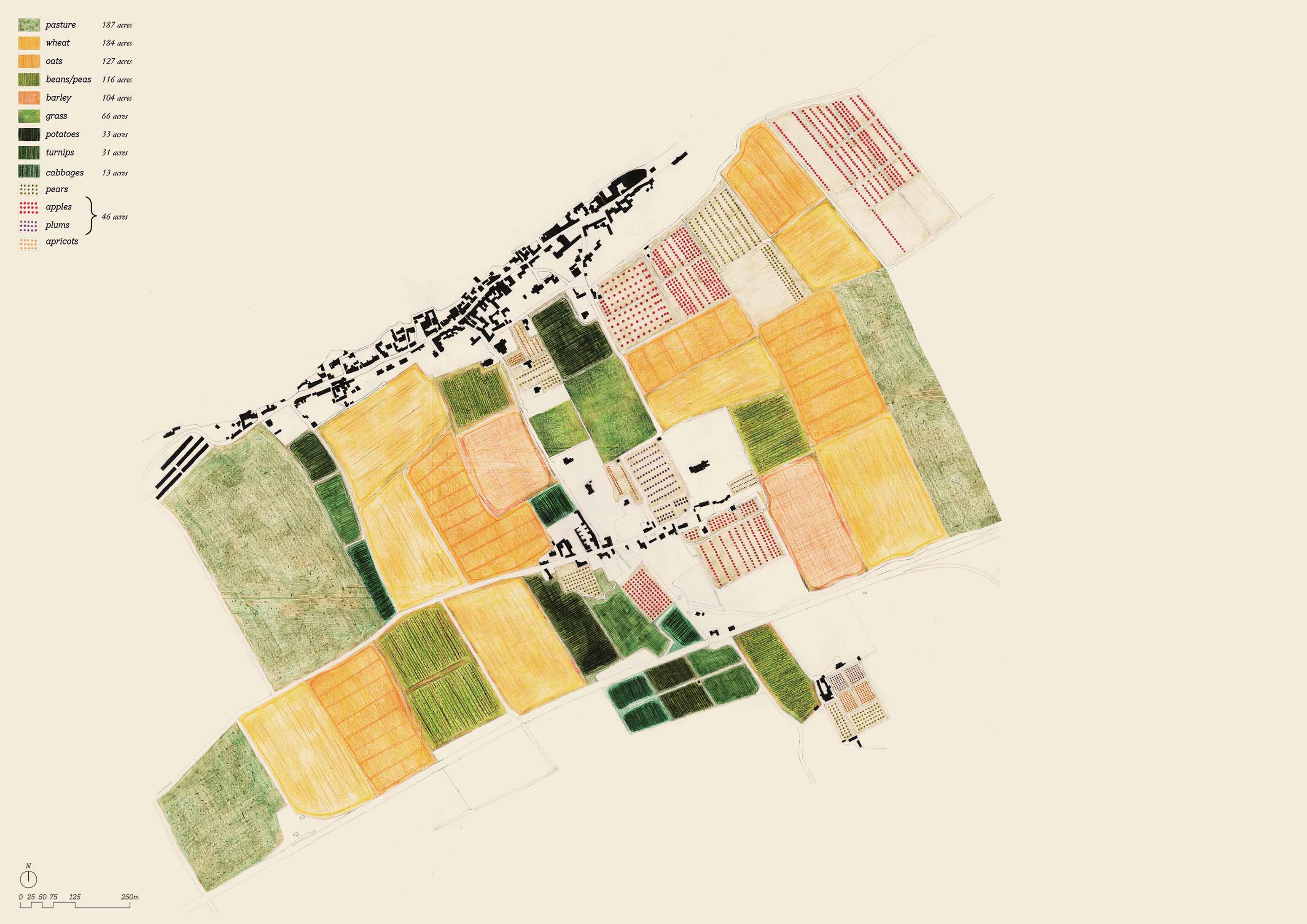 map of Prestonpans in 1894