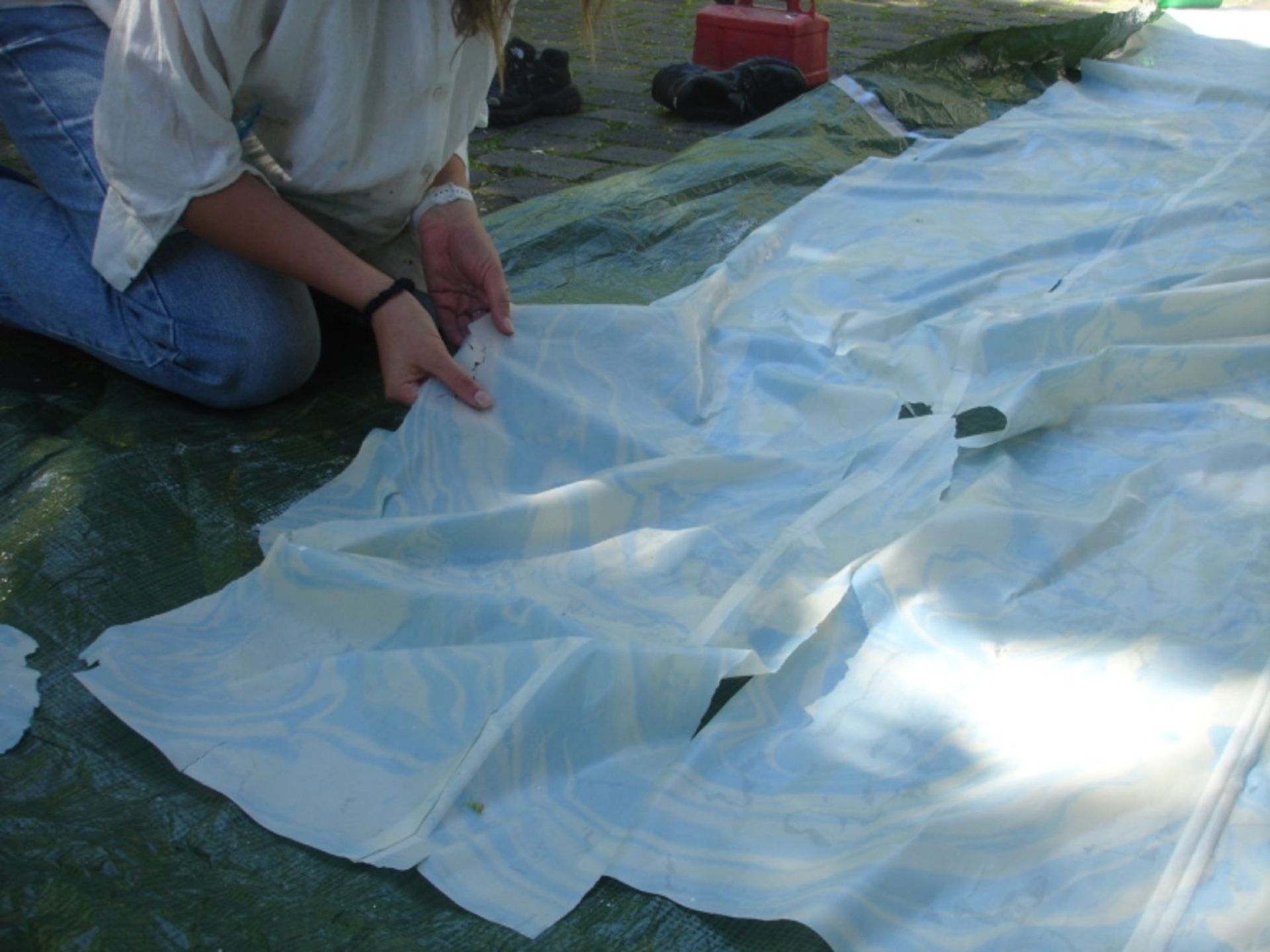 Patching rips in paper