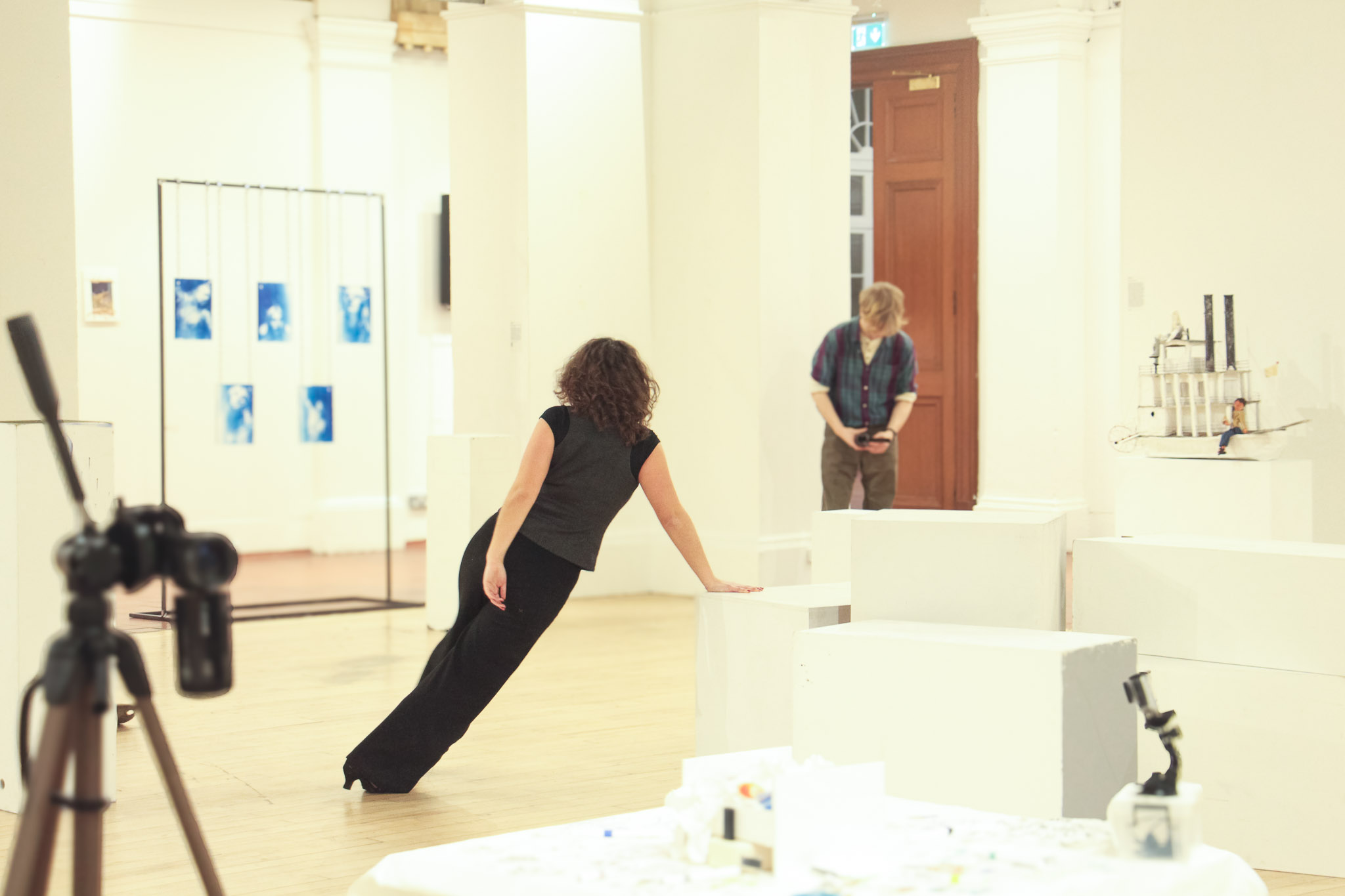 Sculpture Court Plinth performance 2