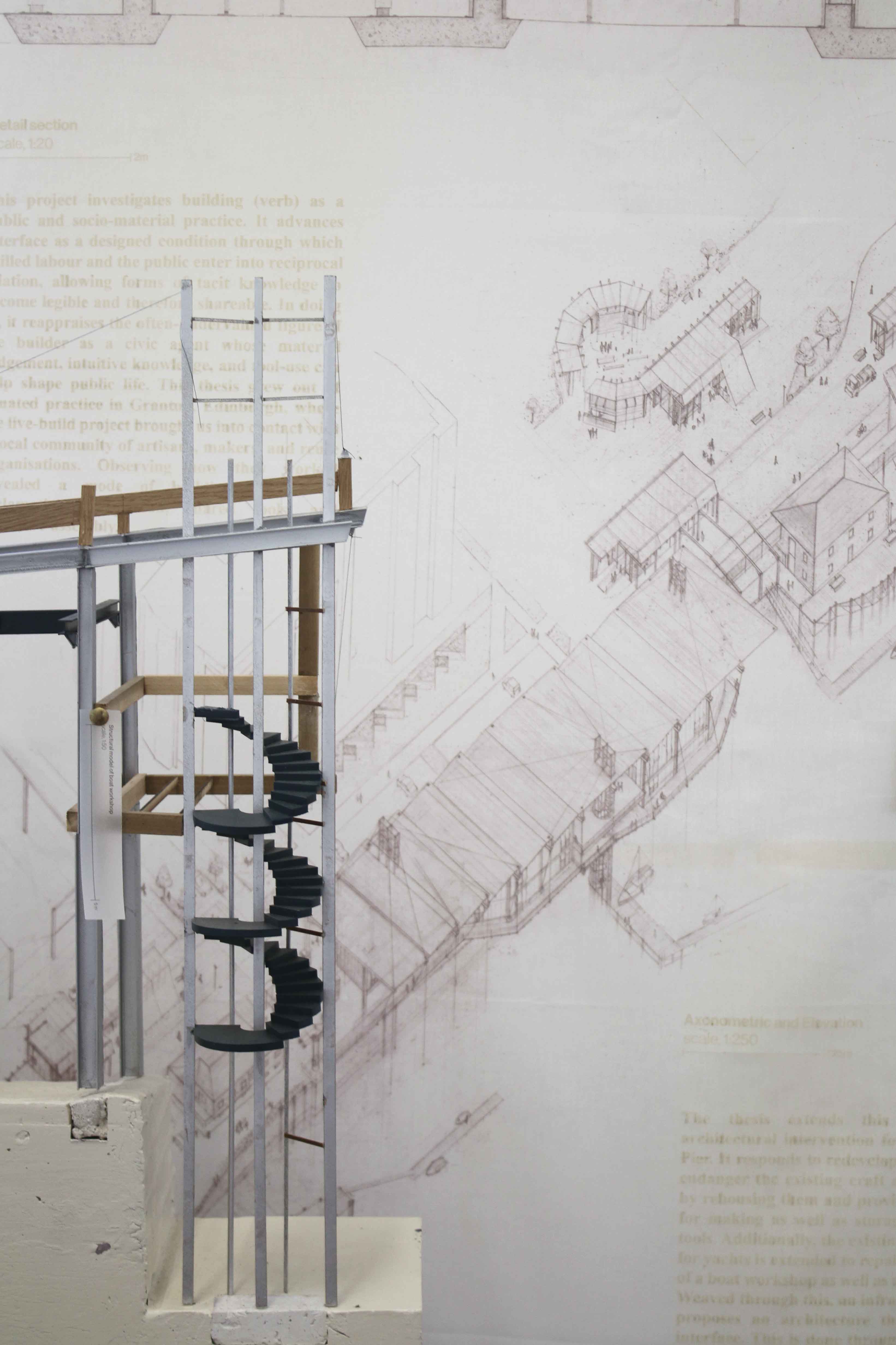 Sublimated drawing, part of the curatorial object