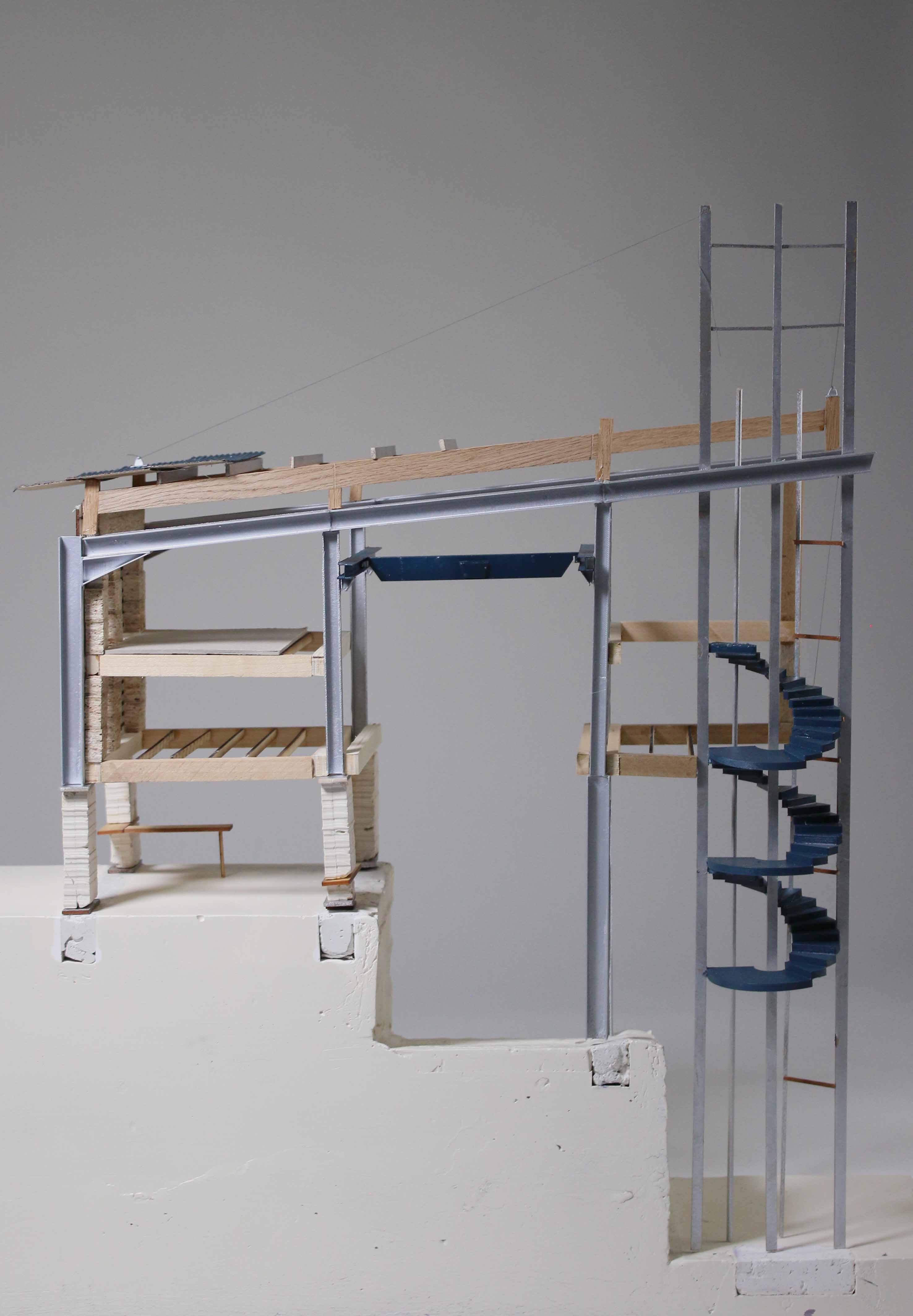 Structural model, 1:50