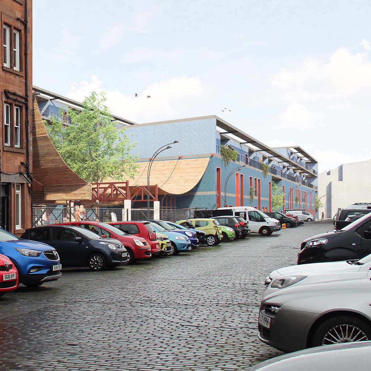Pitt Street View Render