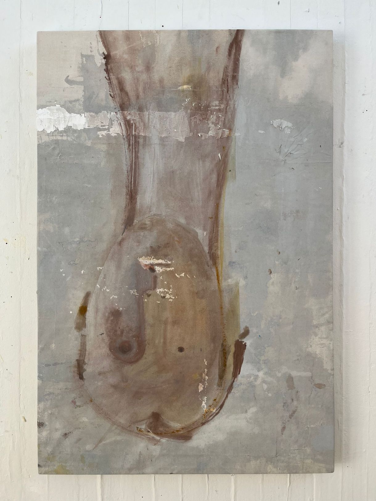 160226. 2026. watercolour and acrylic paint on calico. 122 x 81 cm.
