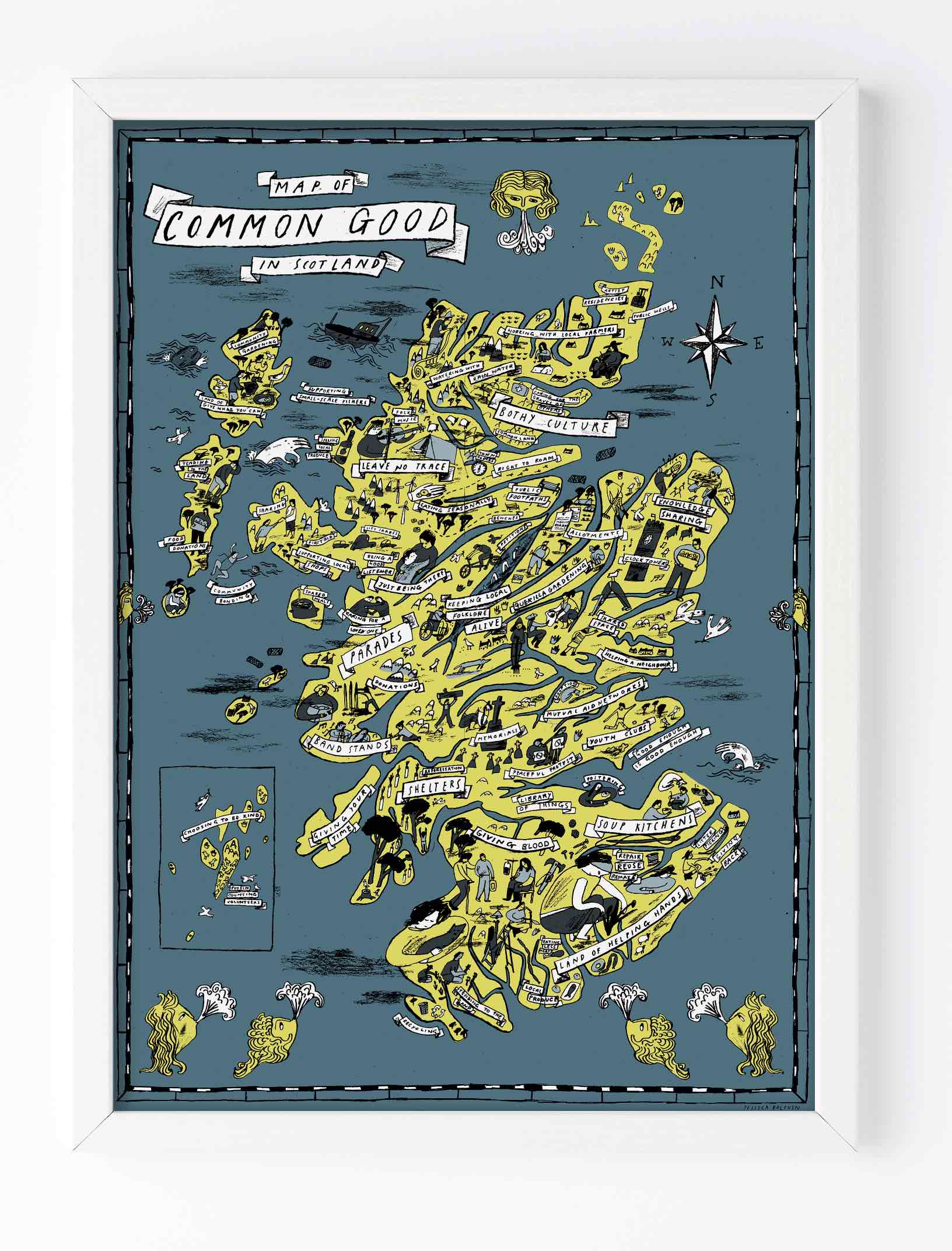 Map of Common Good in Scotland