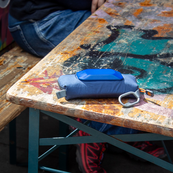 case on table