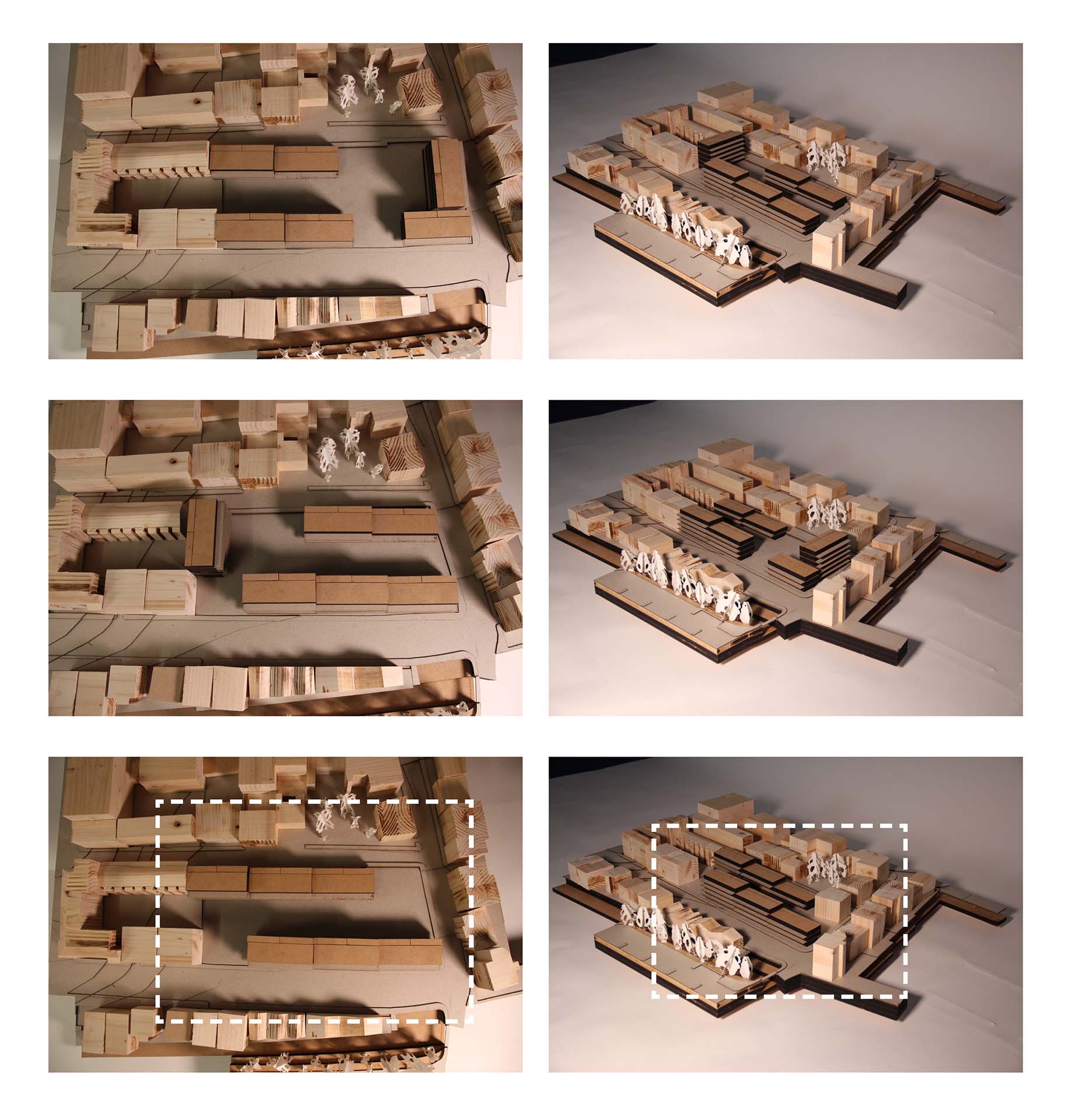 Testing massing in urban scale