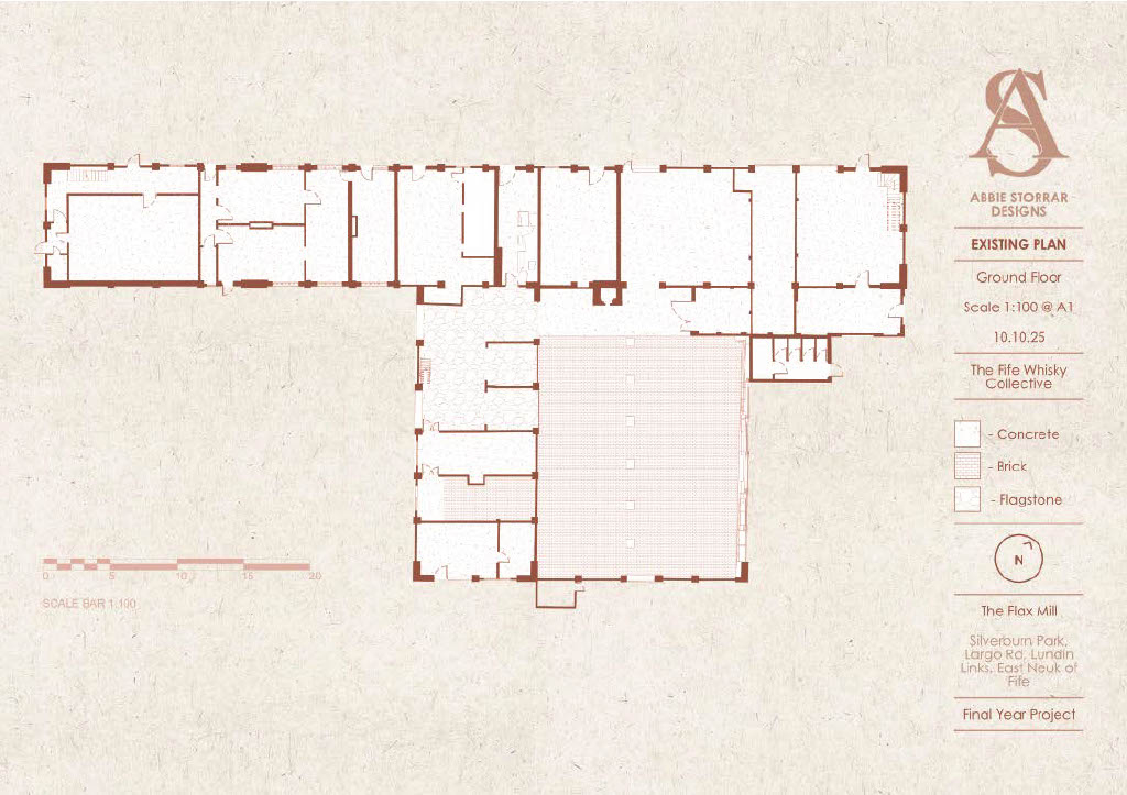 The Flax Mill - Ground Floor Plan