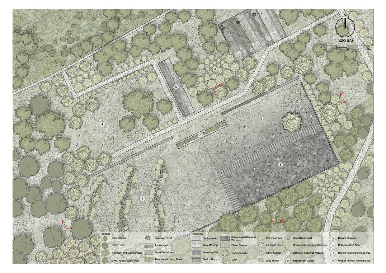 Detailed Design of the Reflective Seasonal Wetland