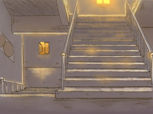 scene in the game