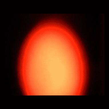 Video still from MP4 video file - amber traffic light close up.