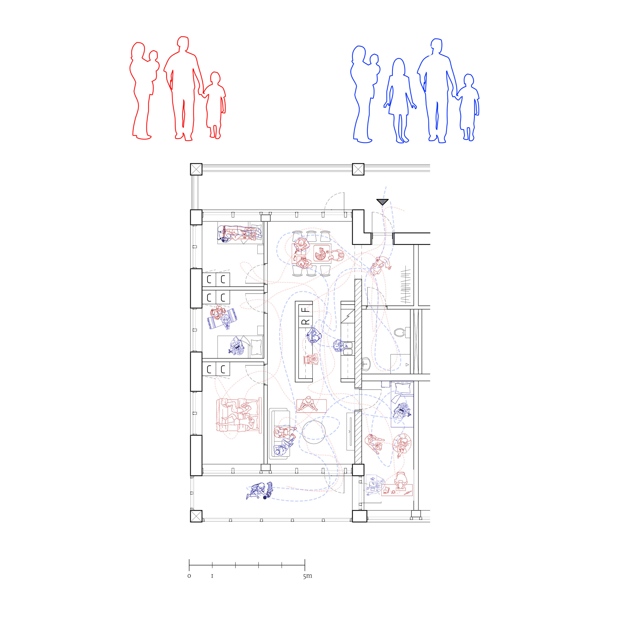 Apartment Time Drawing