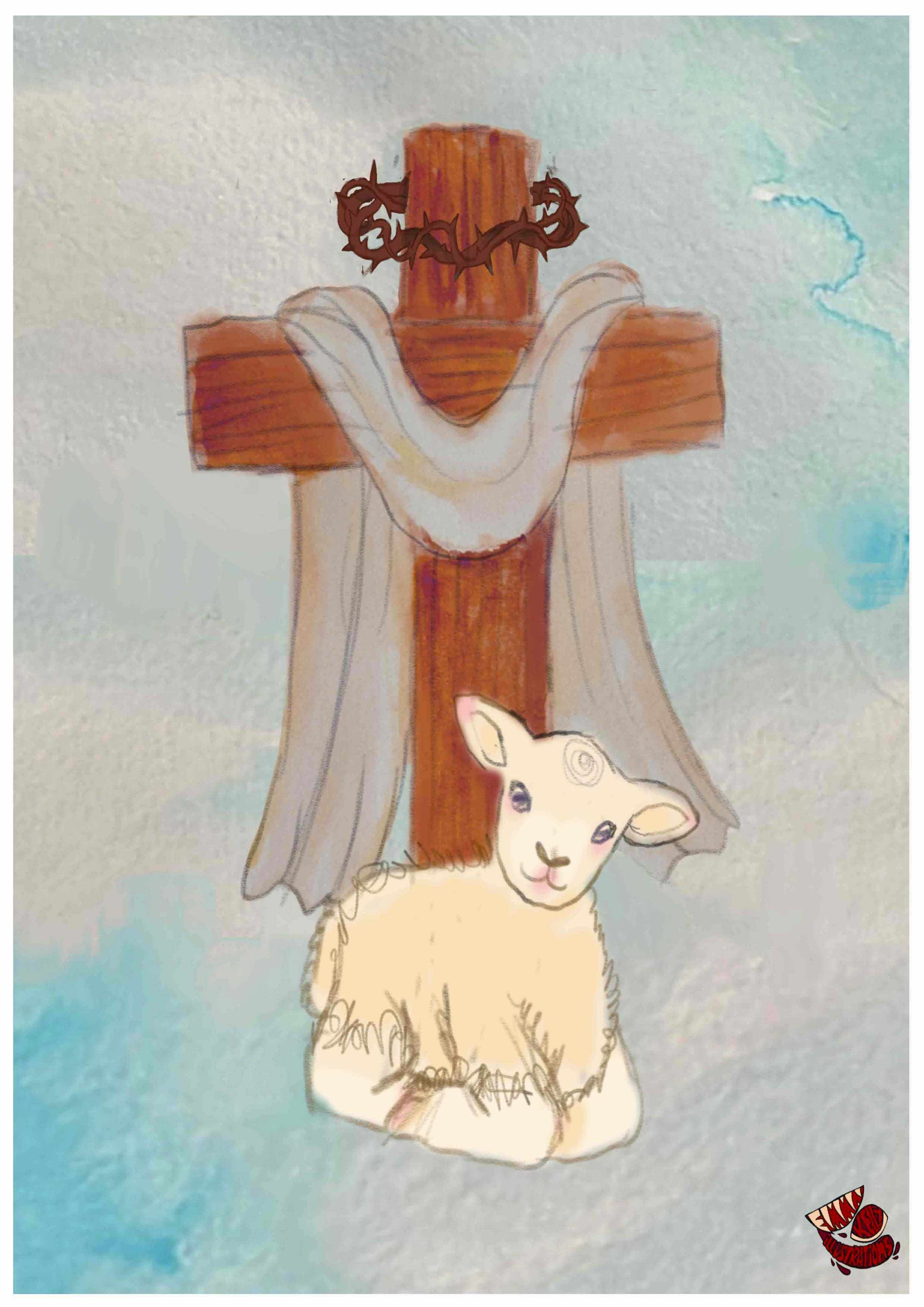 Easter card for a Local Church 