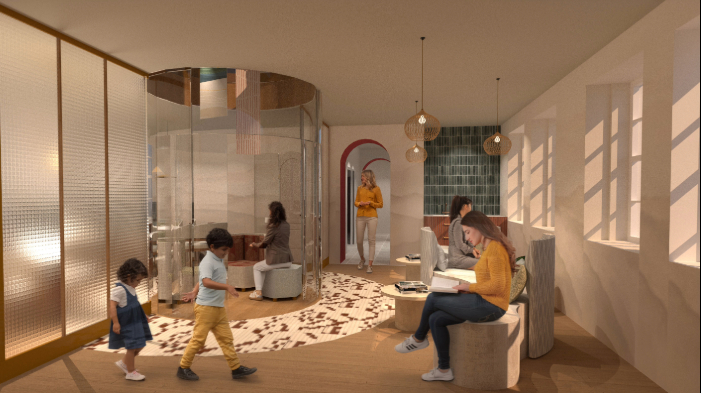 The Welcome Room 3D Visual
