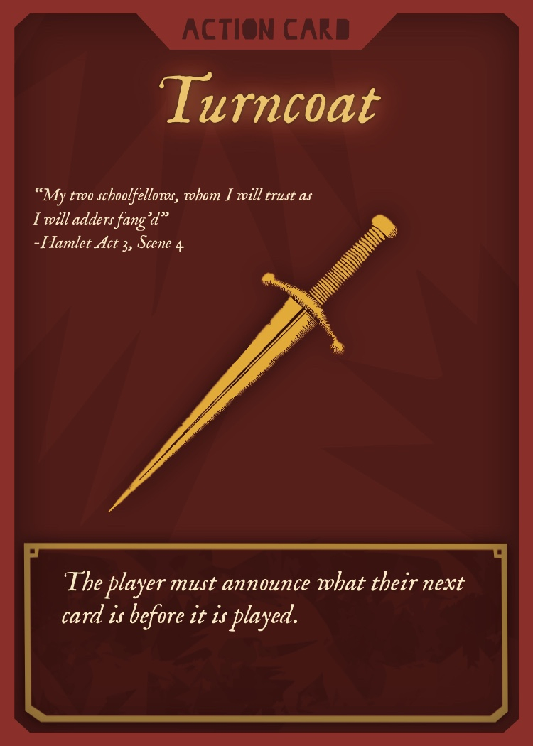 Action card titled “Turncoat”