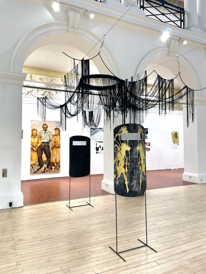 "Take To The Streets" installation 