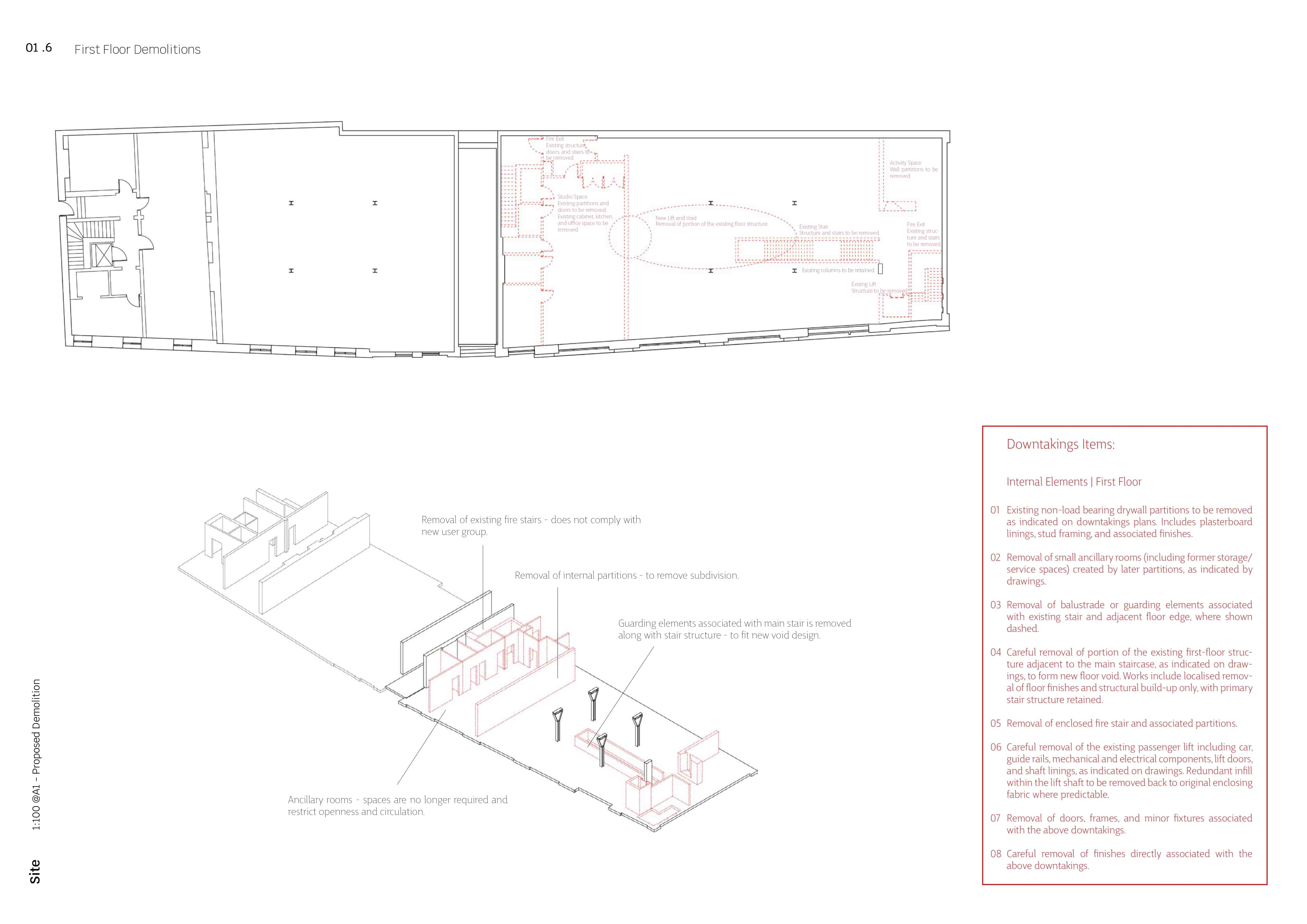 Site | First Floor Demolition
