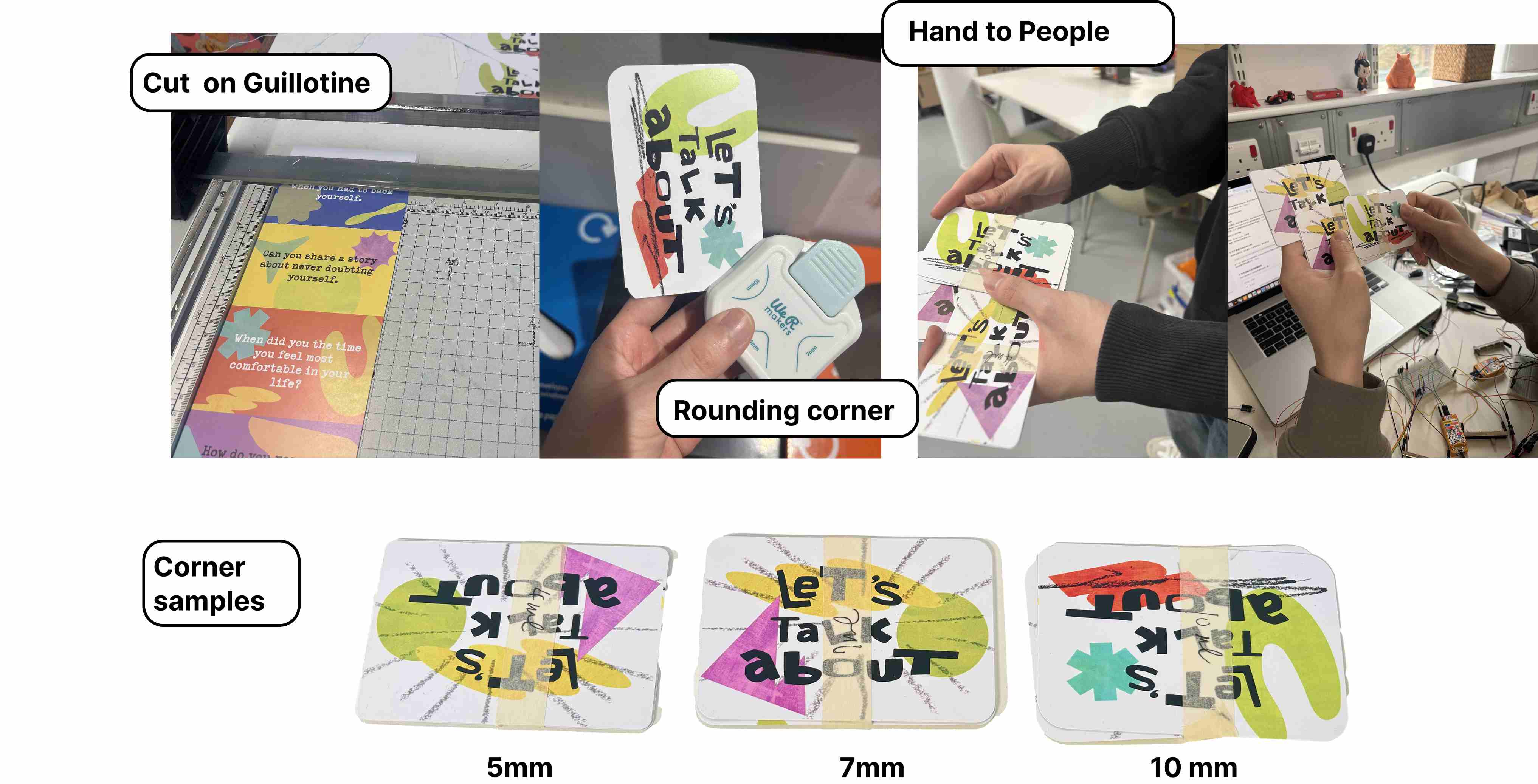 card making process