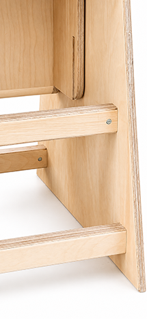 chair detail image: connection
