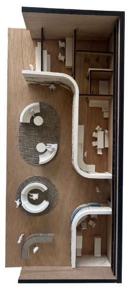 Top View of Section Model