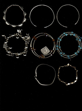 Photocopy scan of Russian bracelets