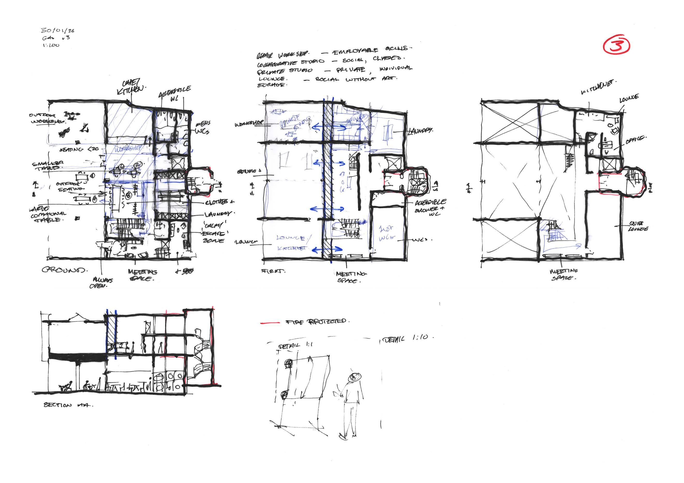 Iteration sketches 3