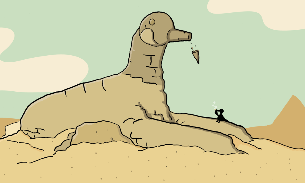 Great Sphinx Cartoon