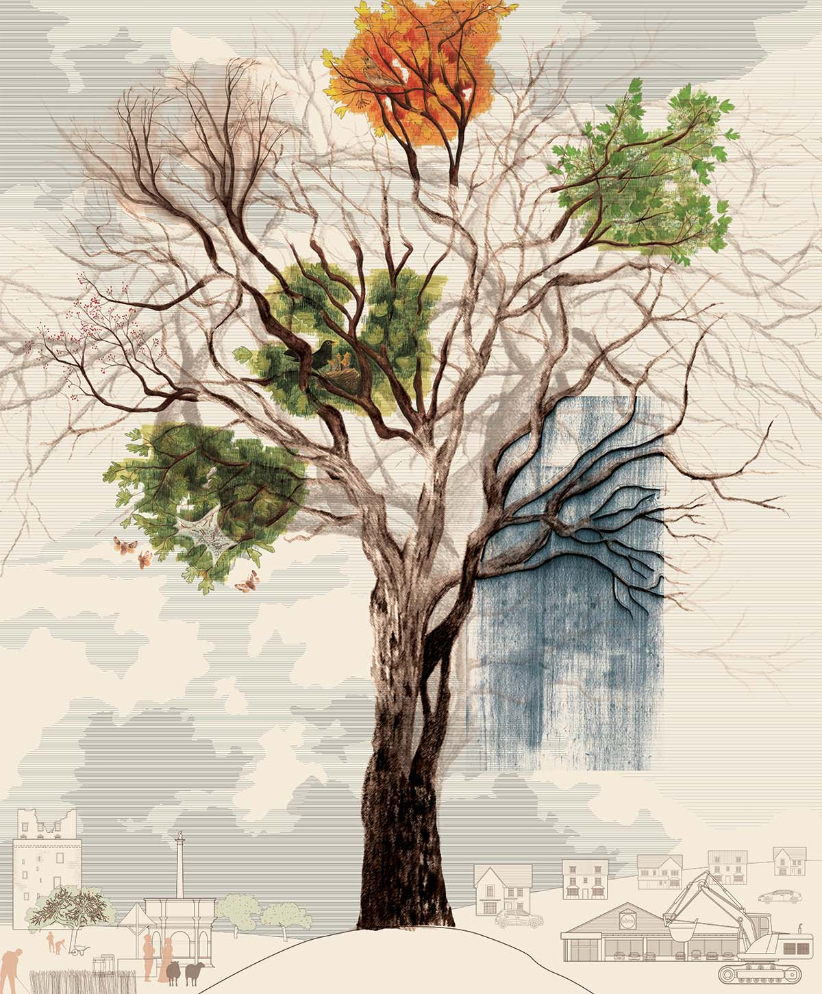 thorntree through the seasons