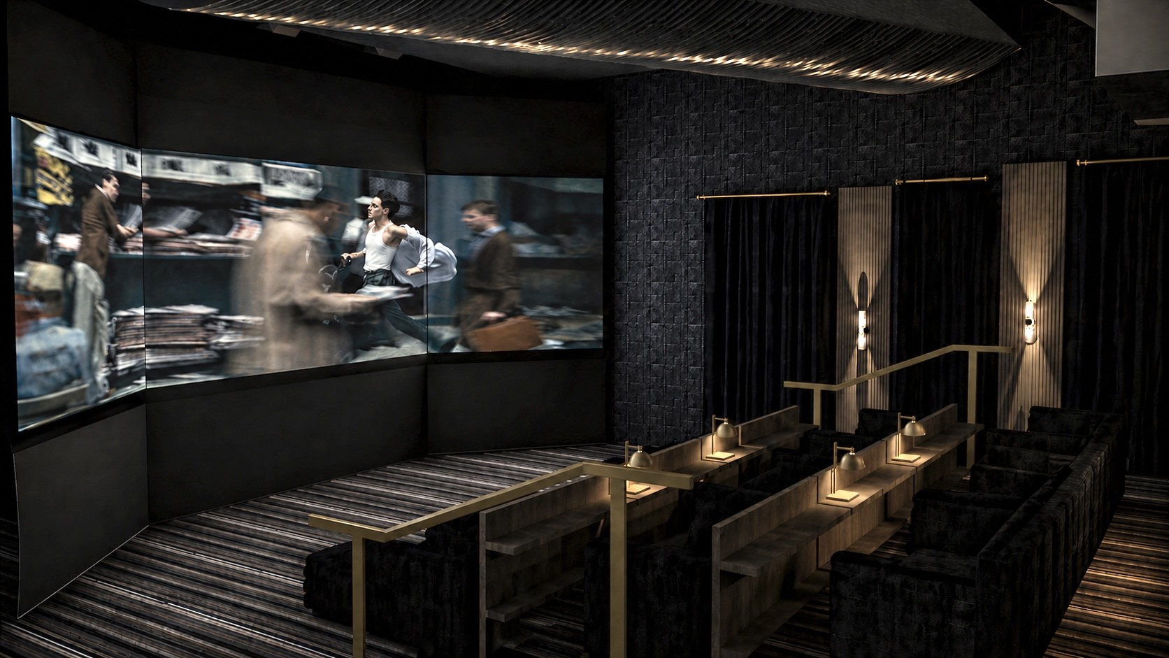 3D Visual of the main auditorium (Key Space)