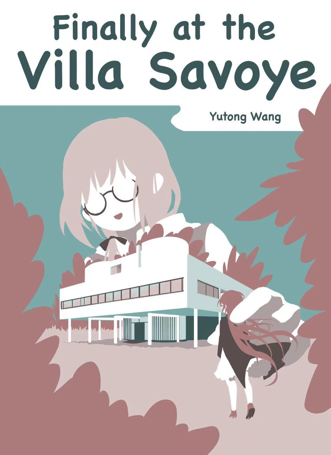 The comic tells the story of Lily, a 26-year-old who has left the architecture industry, who sees her 18-year-old self—just beginning to study architecture—in the mirror, and together they journey to Villa Savoye, the sacred destination in every architecture student's heart.